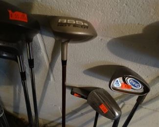 We have golf clubs