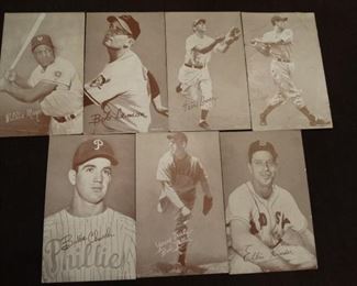 Exhibit cards - baseball
