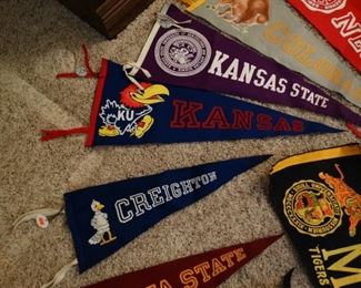 Vintage pennants
