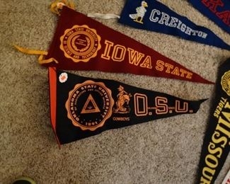Vintage pennants
