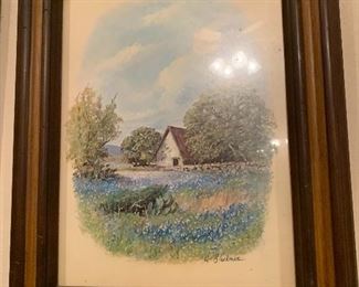$225 W. BLACKMAN OF SAN ANTONIO, TEXAS  HILL  COUNTRY HOMESTEAD ORIGINAL OWNER 21X17.5"