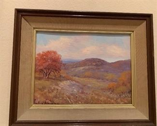 $165 PEDRO LEASANO (SP?) OIL LANDSCAPE
