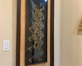 $300 4 BALINESE DANCERS 42.5X21