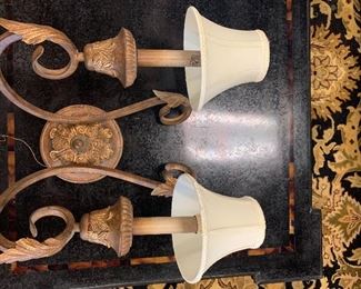 Wall sconce lights 
4 available 