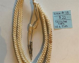 #15	Shoulder Cord with 2 Tips		$22
