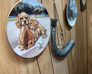 Plates $5ea, powder horn $85