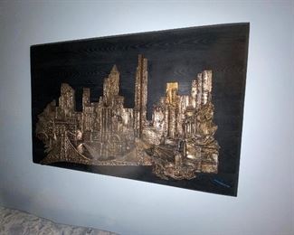 City Scape signed  $550