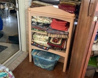 Lots of material, a lot more that you don’t see.