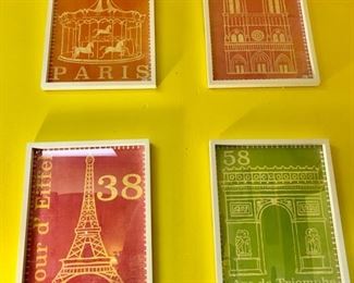 Paris framed prints