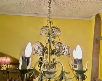 Hydrainga chandelier 
