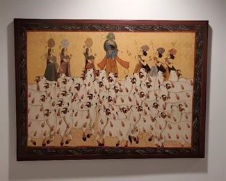 Print on fabric - 48" x 35"