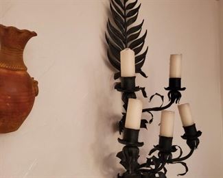 Wall candelabra - 40" tall x 19" wide x 10" deep