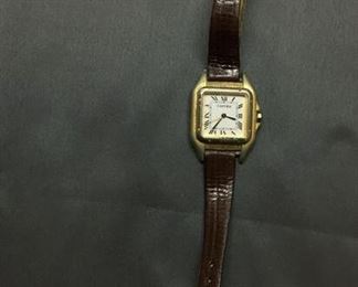 Cartier Quartz Swiss 8233286 Wrist Watch - (NOT checked for authenticity, assume FAKE when bidding, buy AS IS)