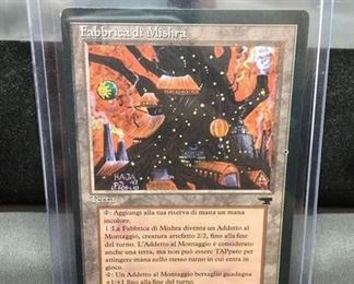 Vintage Magic the Gathering MISHRA'S FACTORY (FALL) Antiquities (ITALIAN) Rare Trading Card from