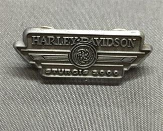 Vintage 2000 Sturgis Harley Davidson Motorcycle Rally Pin from Estate