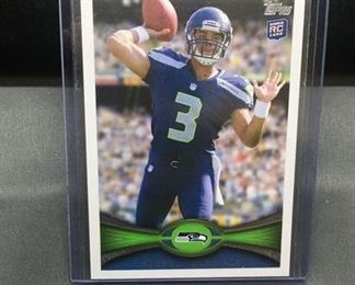 2012 Topps #165 RUSSELL WILSON Seahawks ROOKIE Football Card