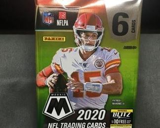 Factory Sealed 2020 Panini Mosaic Football 6 Card Pack - Joe Burrow Rookie?