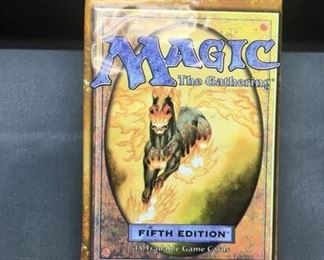 Factory Sealed Vintage Magic the Gathering 5th Edition 15 Card Booster Pack