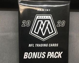 Factory Sealed 2020 Panini Mosaic Football 3 Card Pink Camo Bonus Pack