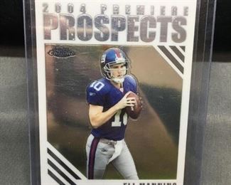 2004 Topps Chrome Premiere Prospects ELI MANNING Giants ROOKIE Football Card