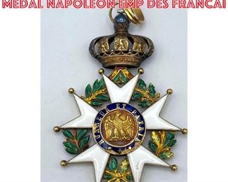 Lot 3 French Honneur Et Patrie Medal Napoleon Emp Des Francai