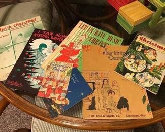 Vintage Christmas Sheet Music & Music Books