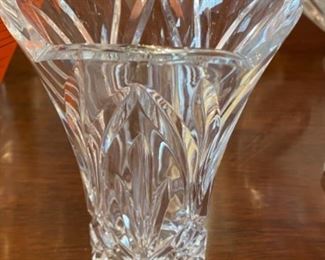 #18. Waterford Vase, 6”h, Lismore pattern	$ 35
