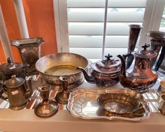 #35Silver Plate Grouping