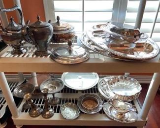#35Silver Plate Grouping
