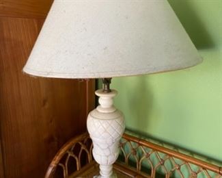 #120Gray Marble Lamp  $65