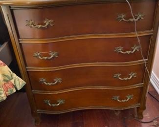 #139Pair of 4 Drawer Chests, 29"w x 30.5"h  $300