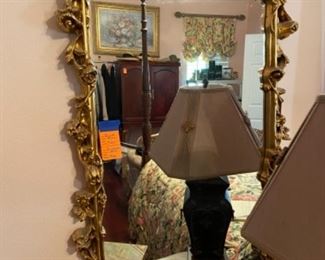 #140Pair of Gilded Mirrors, 23" x 37"  $120