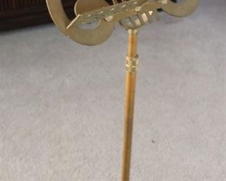29. $75.00. Brass metal music stand 37” X 12”