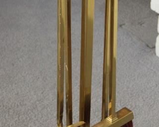 36. $125.00. Brass fireside tools mastercraft style 32”