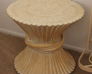 89. $40.00. Spray of wheat pedestal.
15” X 18”