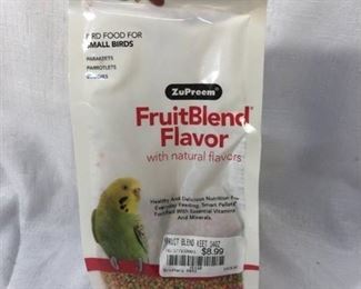 Zupreem FruitBlend with Natural Flavors Small Dry Bird Food, 14 Oz Expires 11/30/20 Location Plastic Shelf X