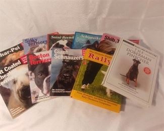 Lot of 10 Informational Books of Various Dogs Barron's A Complete Pet Owners Manual