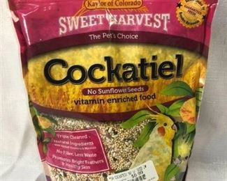Sweet Harvest Kaylor-Made Cockatiel Food Without Sunflower Expires 11/28/20 Location Plastic Shelf X