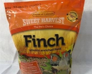 Sweet Harvest Vitamin Enriched Finch Food 2 LB Expires 12/24/2021 Location Plastic Shelf X