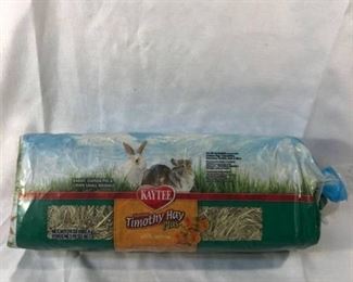 Kaytee Natural Timothy Hay Plus With Marigolds For Rabbit Guinea Pig and Other Small Animals Expires 12/04/2021 Location Plastic Shelf X