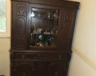$120.00, Arts & Crafts China Cabinet 6', VG condition