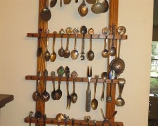 $40.00, Spoon Collection, Sterling and Silverplate