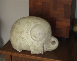 $25.00, Large Resin Elephant