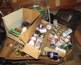 Vintage Beer Can Collection