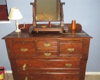 $30.00, Antique dresser kind of rough (does not include mirror)