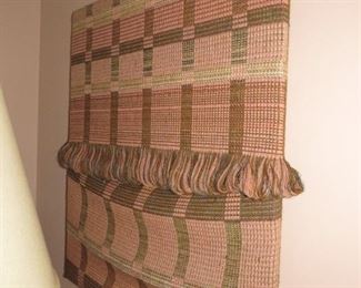 Fiber art wall hanging