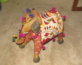 Fiber Art Elephant