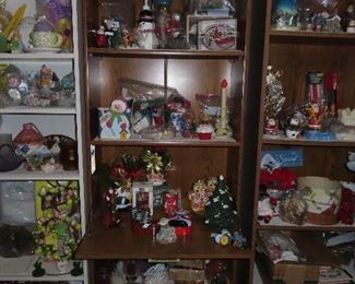 Christmas Decor - Bookcases