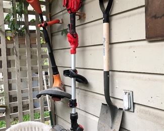 A few of the garden tools