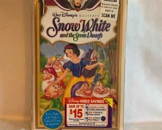 Unopened Disney Snow White VHS Video